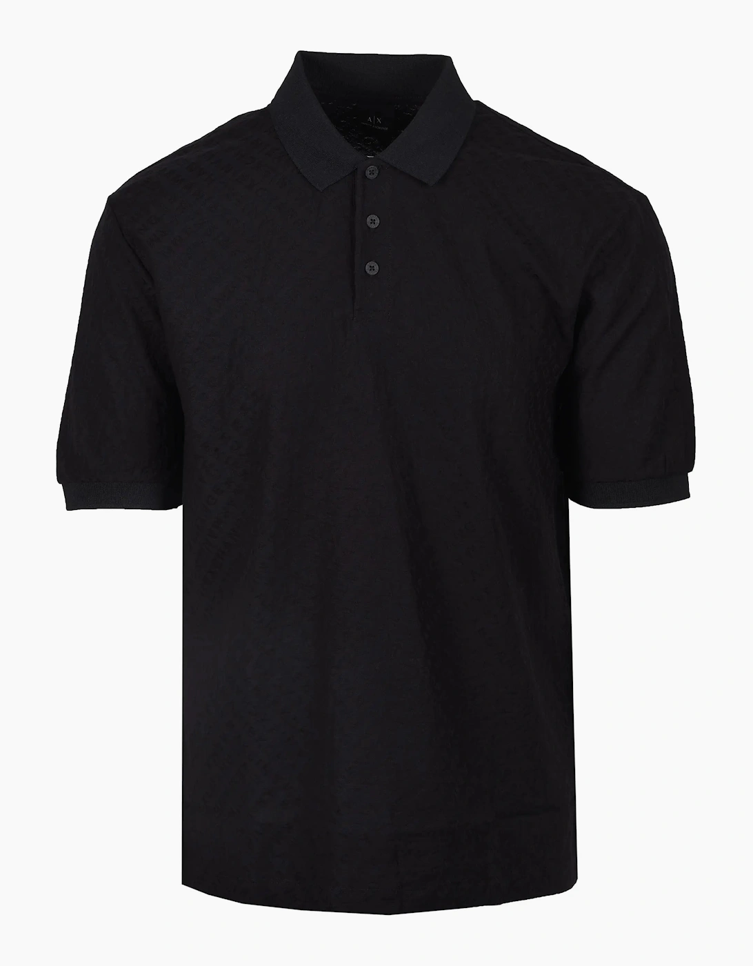 Armani Exchange Polo Shirt Black
