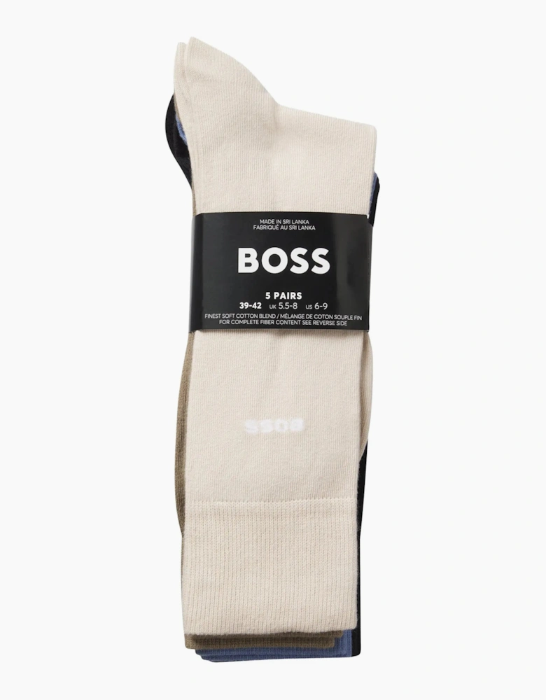 Boss Black 5 PACK RS BUSINESS SOCKS