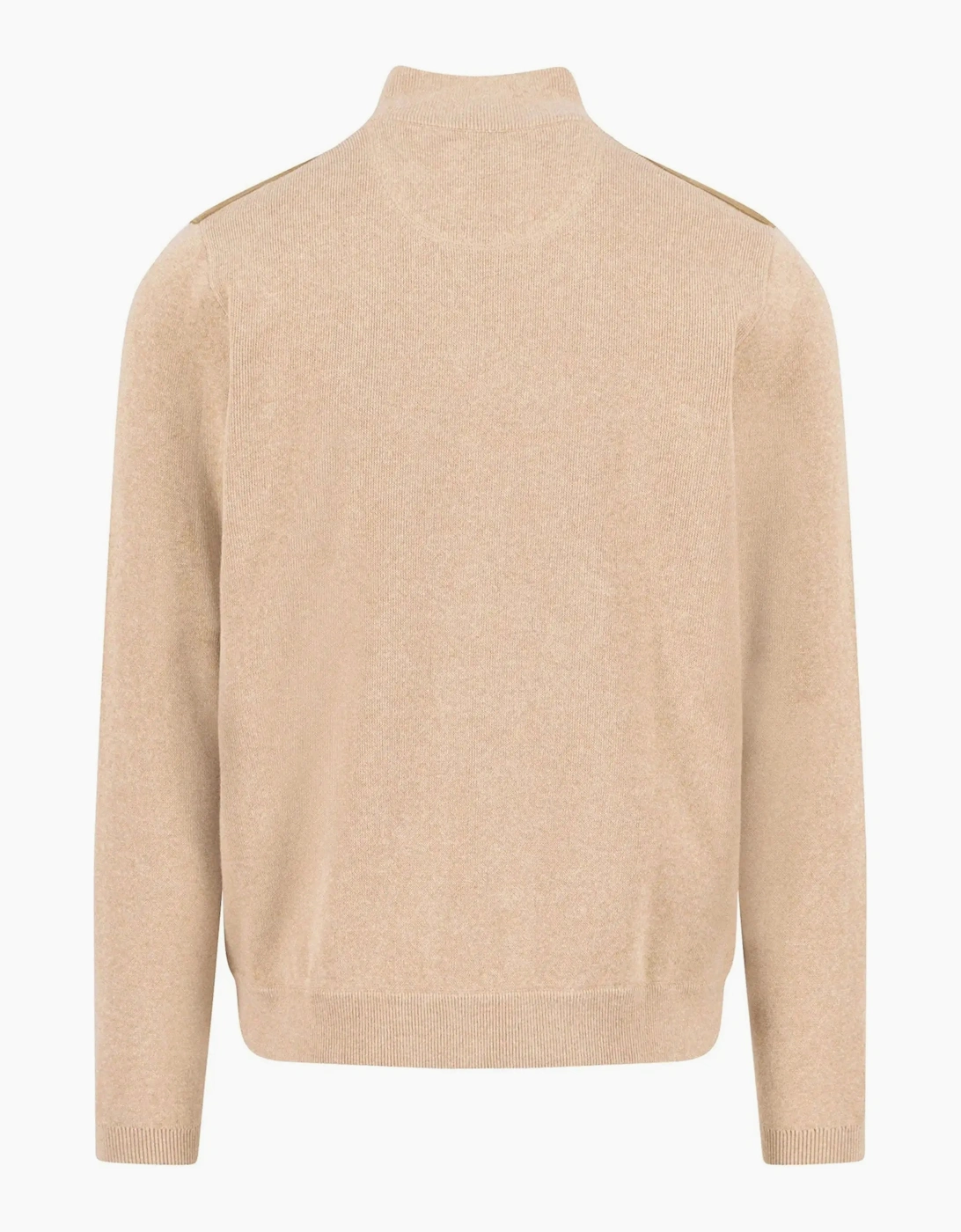 Fynch-Hatton Full-Zip Knitwear Taupe