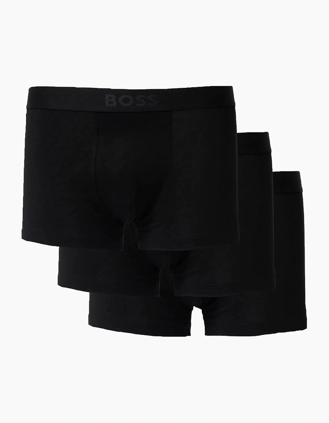 Boss Black 3 PACK TRUNKS BLACK
