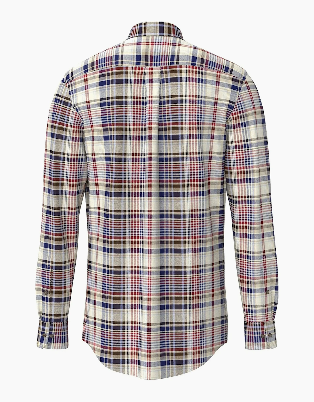 Fynch-Hatton Long Sleeve Shirt Garnet Red