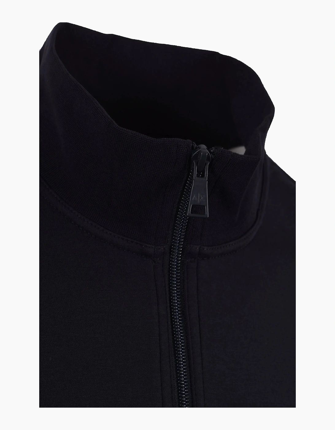 Armani Exchange Half Zip Sweatshirt Deep Navy