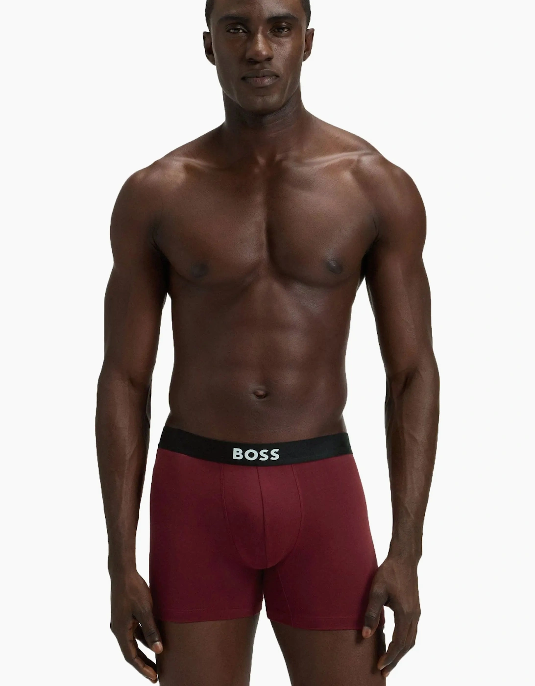 BOSS 3P D.BECKHAM BOXER BRIEFS Blue/Navy/Red