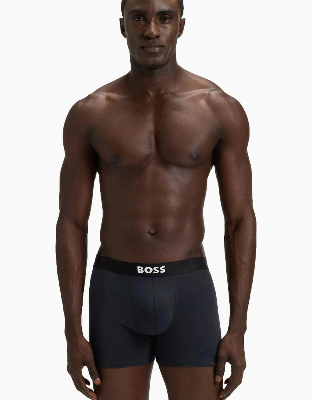 BOSS 3P D.BECKHAM BOXER BRIEFS Blue/Navy/Red