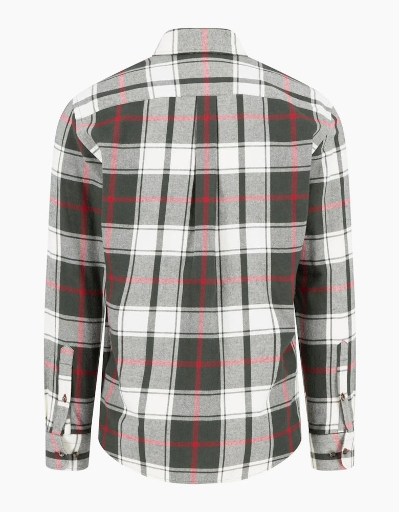 Fynch-Hatton Long Sleeved Shirt Dark Ivy