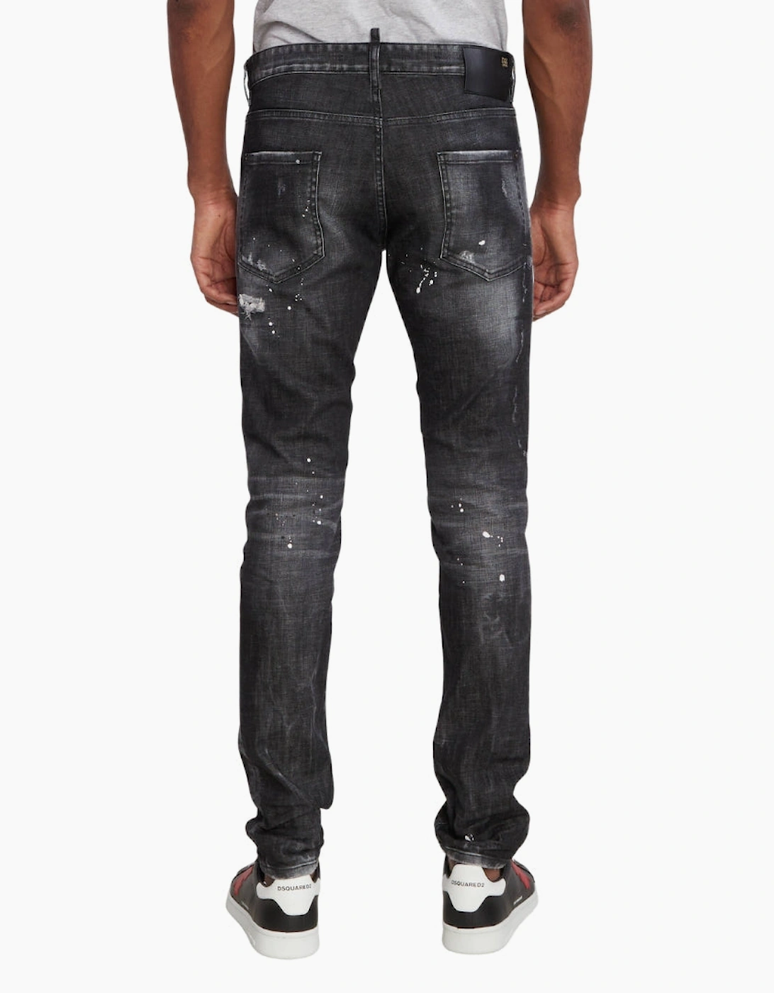 Dsquared2 Cool Guy Jean Black Ripped Wash Jeans¬†