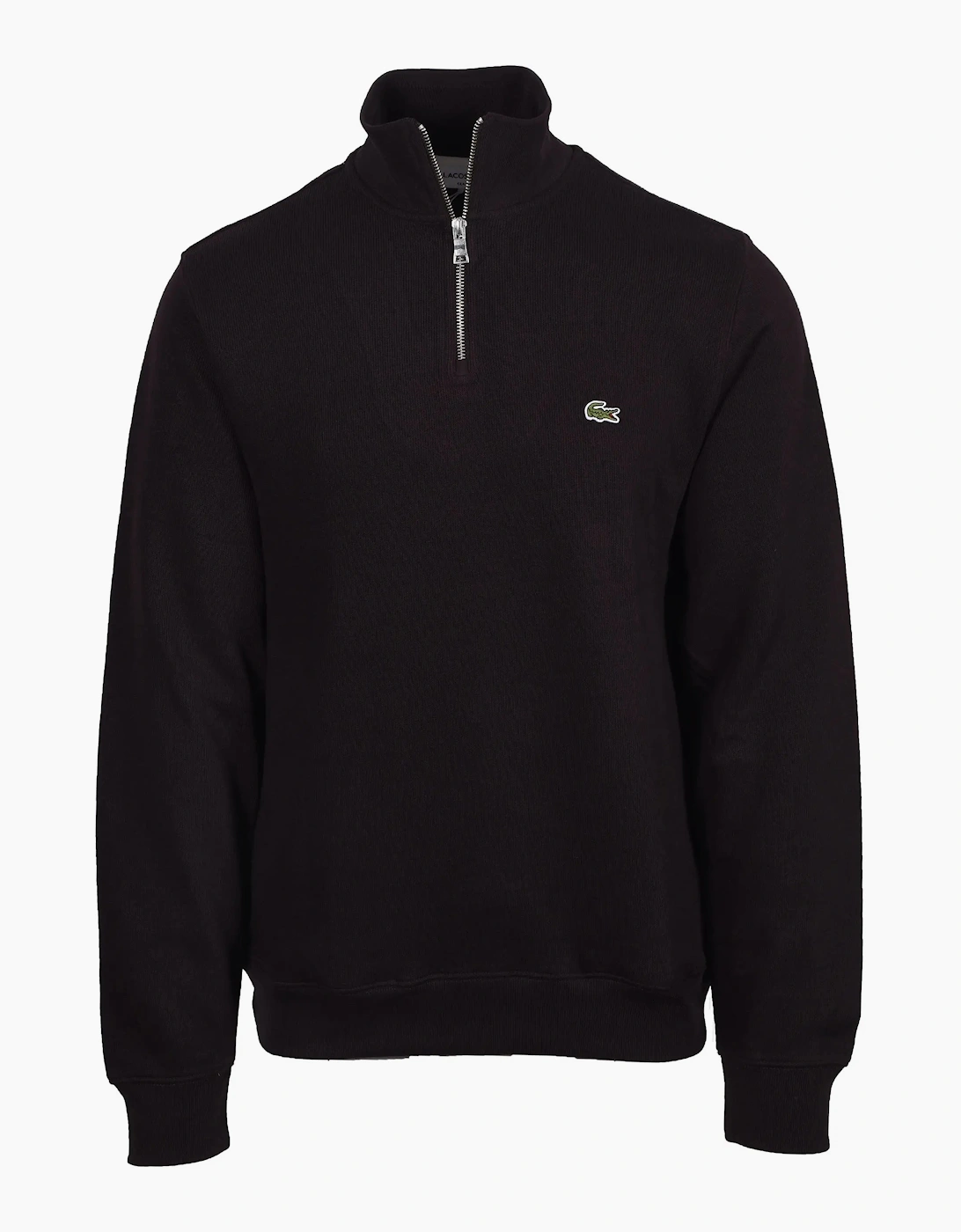 LACOSTE HALF ZIP SWEATSHIRT BROWN, 4 of 3