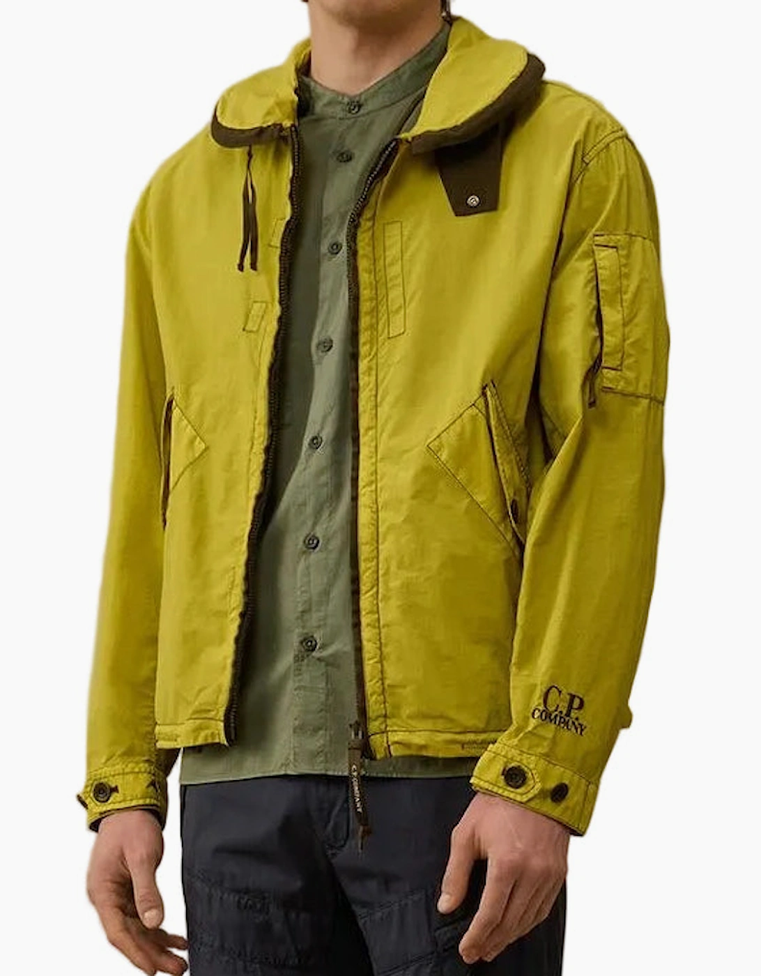 Flatt Nylon Cuff Logo Jacket