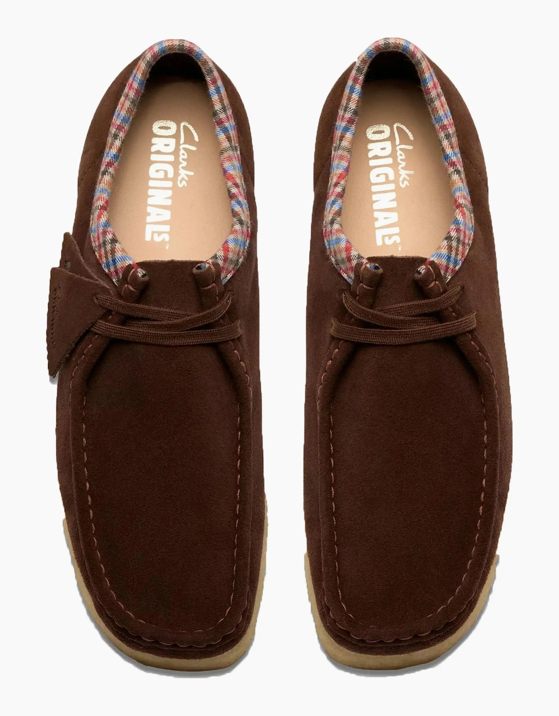 Clarks Originals Wallabee Chocolate Combi
