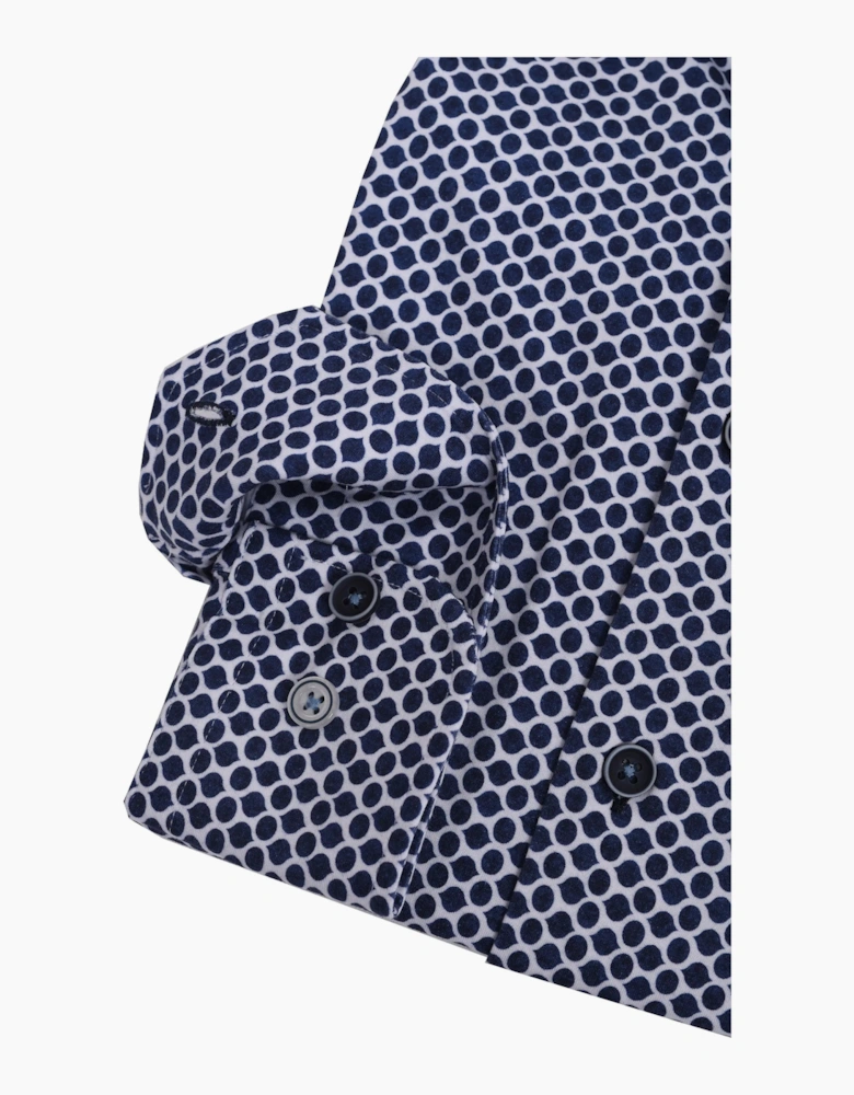 R2 Long Sleeved Jersey Shirt Navy Spot