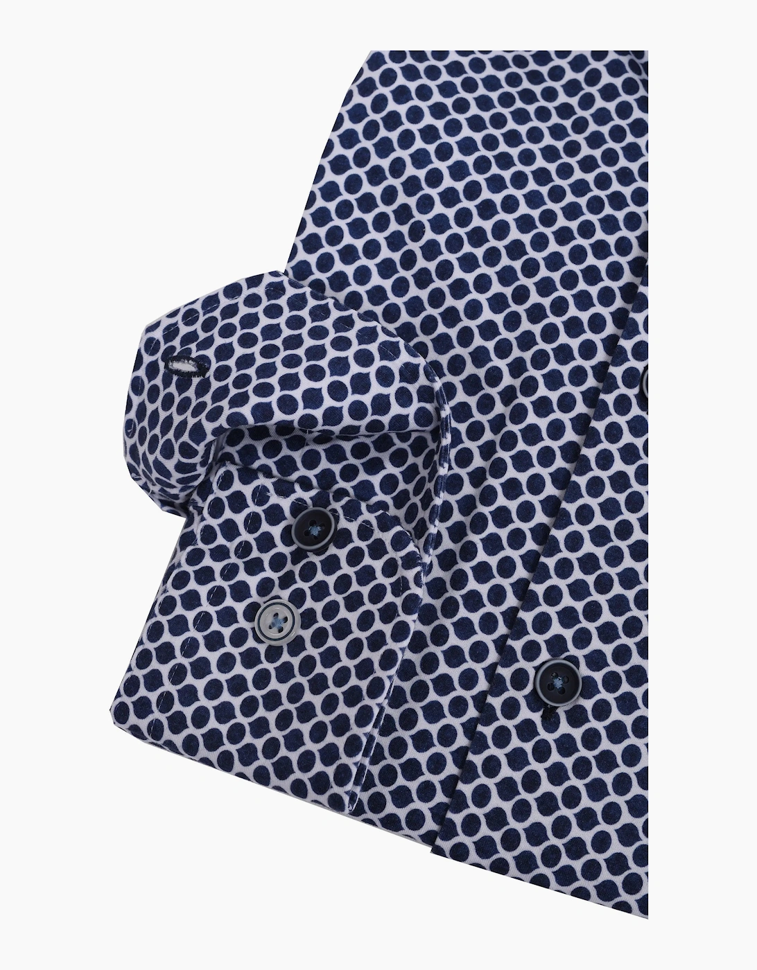 R2 Long Sleeved Jersey Shirt Navy Spot
