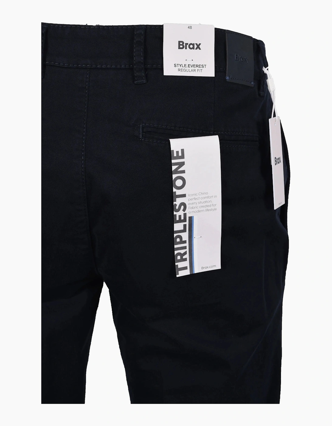 Brax Everest Cotton Chino Navy, 4 of 3