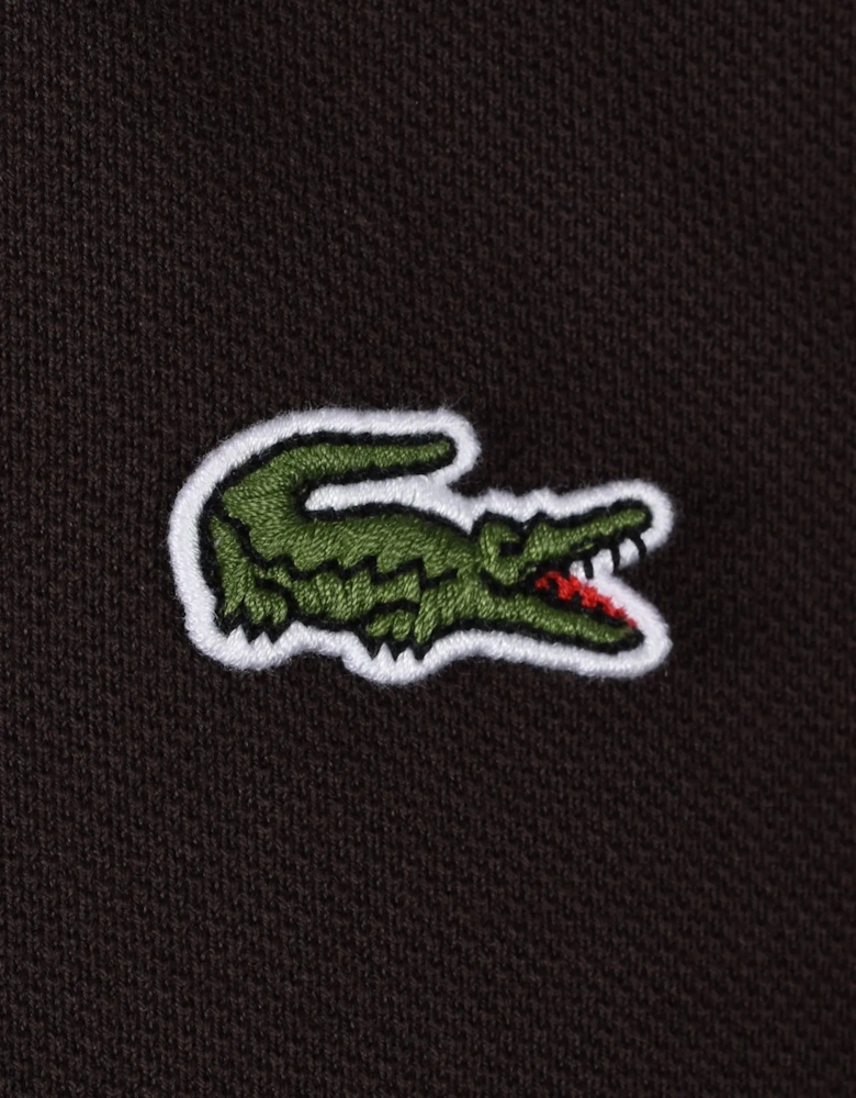 Lacoste L.12.12 Pique Cotton Polo Shirt Brown