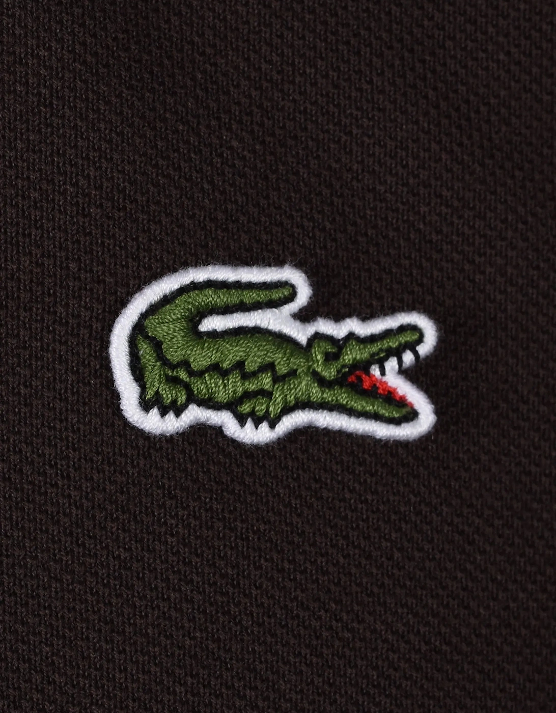 Lacoste L.12.12 Pique Cotton Polo Shirt Brown