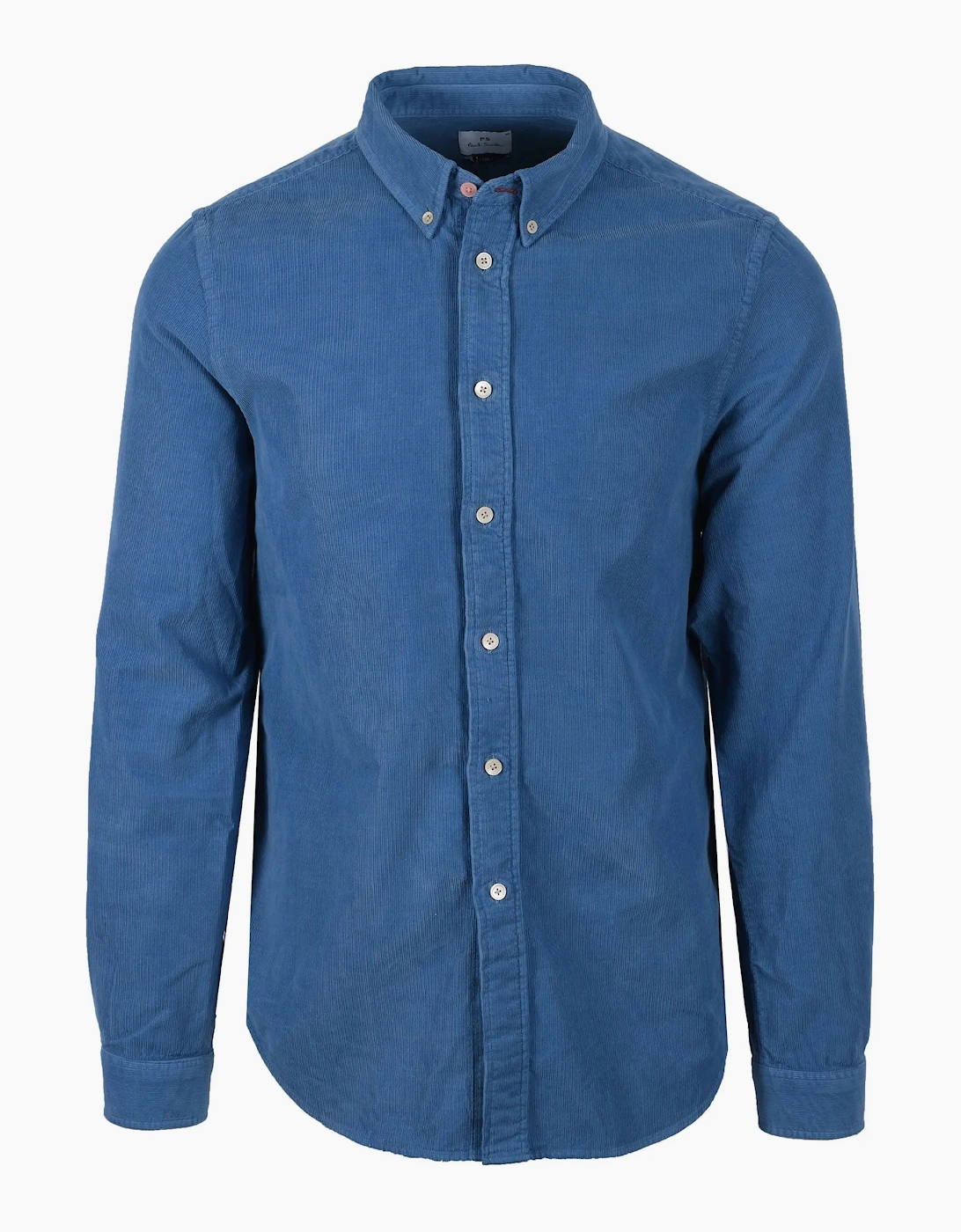 Paul Smith Tailored Corduroy Shirt Petrol Blue, 4 of 3
