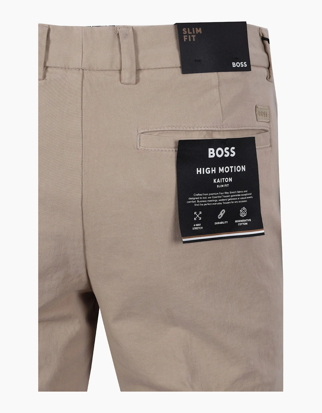 Boss Black Kaiton Trousers Dark Beige
