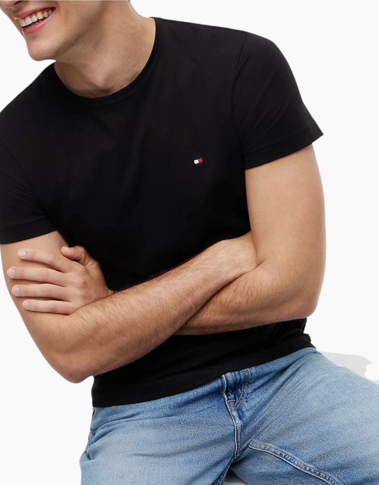 Tommy Hilfiger Mens T Shirts Cotton Top Tee