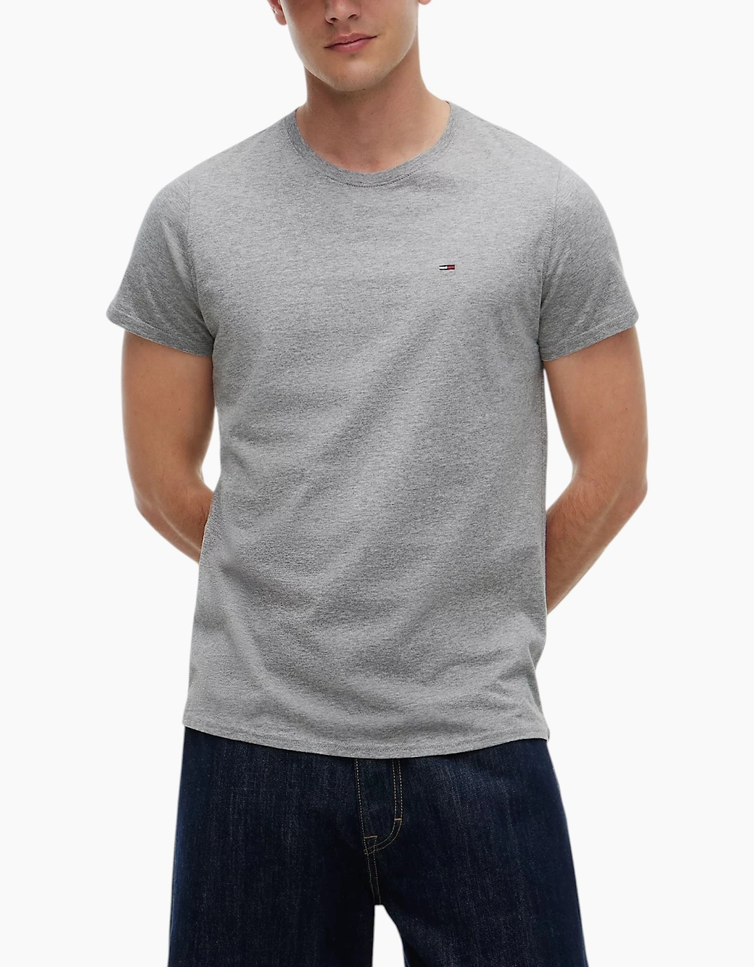 Tommy Hilfiger Mens T Shirts Cotton Top Tee