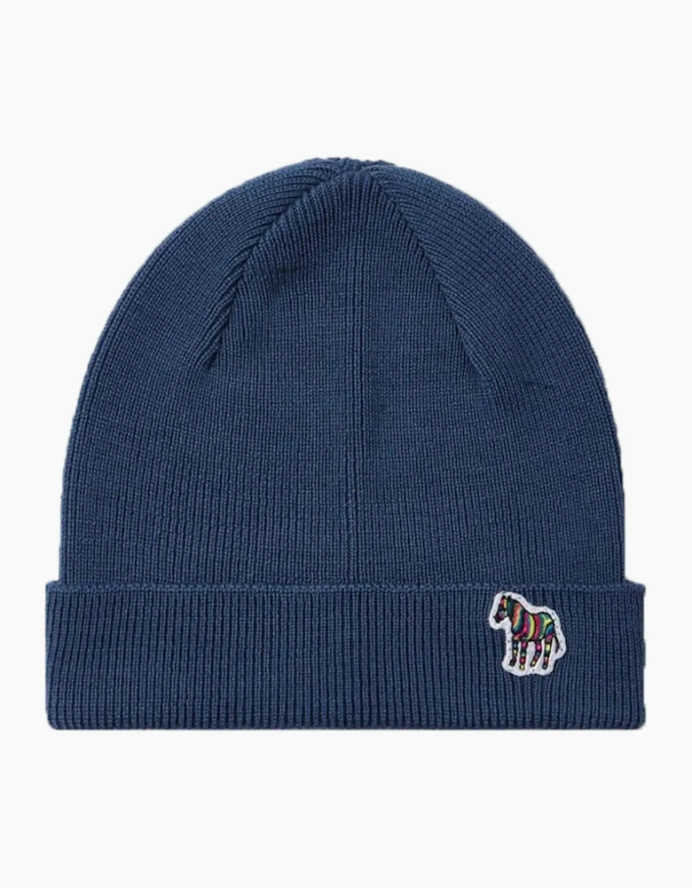 Paul Smith Beanie Hat Greyish Blue