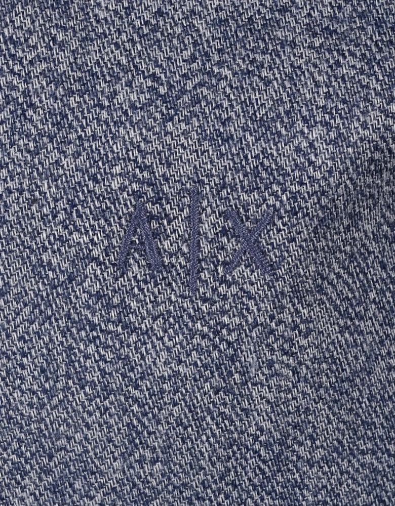 Armani Exchange Long Sleeved Shirt Blue