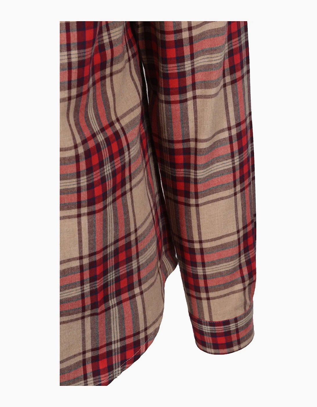 Paul Smith Tailored Fit Check Shirt Tan
