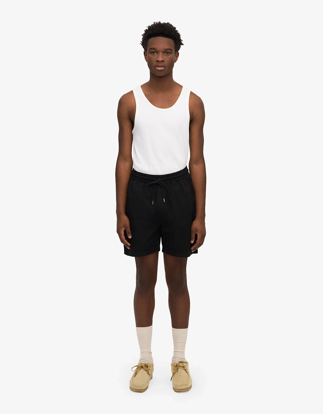 Colorful Standard Organic Twill Shorts - Deep Black