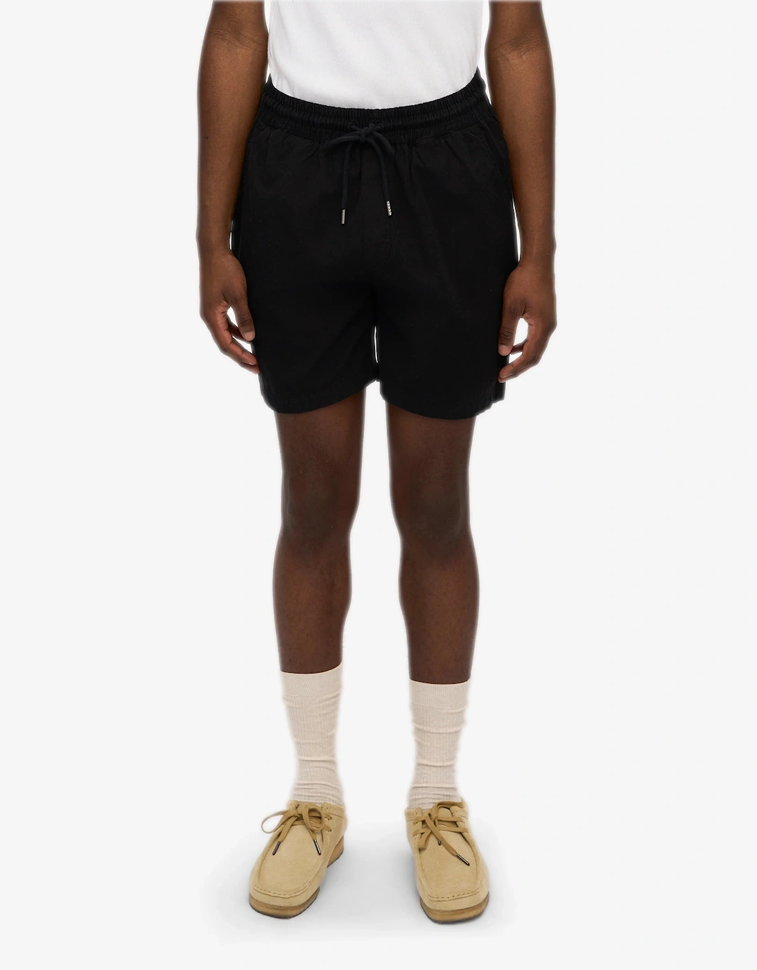 Colorful Standard Organic Twill Shorts - Deep Black, 6 of 5
