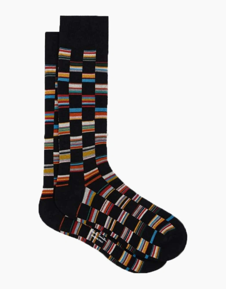 Paul Smith Laurel Sock Multi-Colour Check