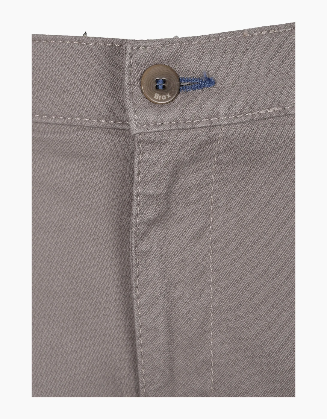 Brax Fabio Cotton Trouser Mushroom
