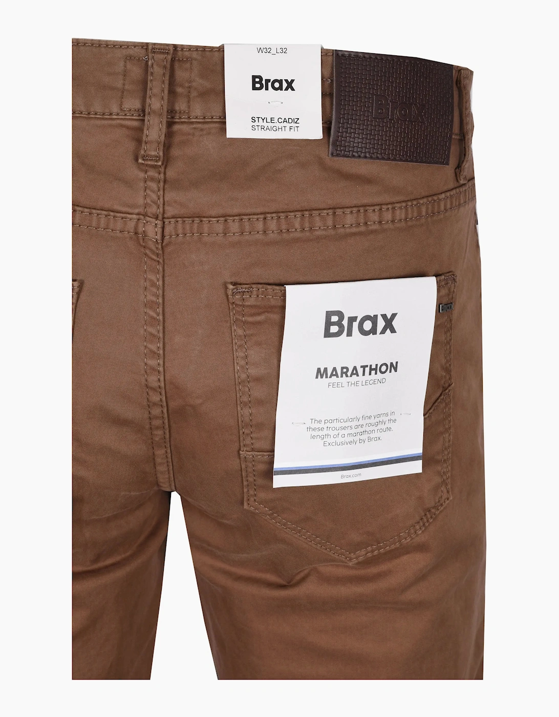Brax Cadiz Cotton Jeans Tan, 4 of 3