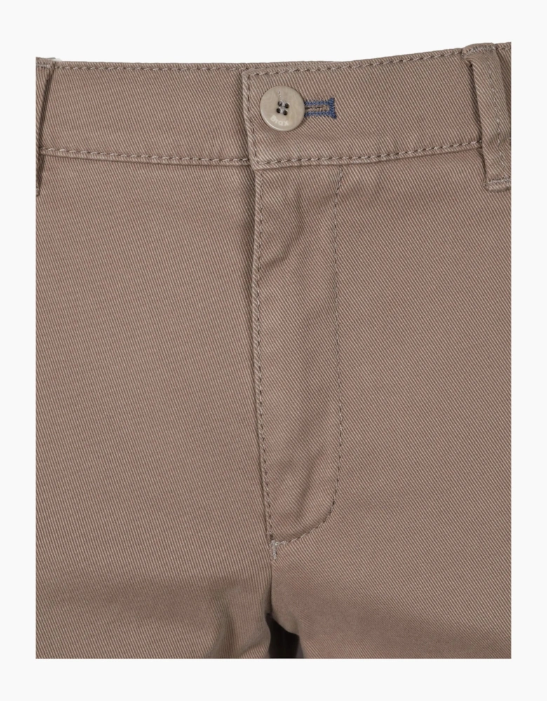 Brax Fabio Cotton Trousers Stone