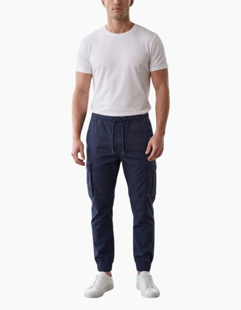 Mens Cargo Trousers Camouflage Joggers Cotton Pant