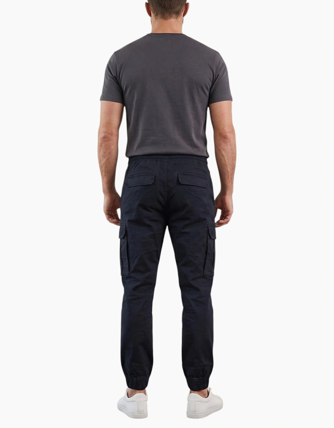 Mens Cargo Trousers Camouflage Joggers Cotton Pant