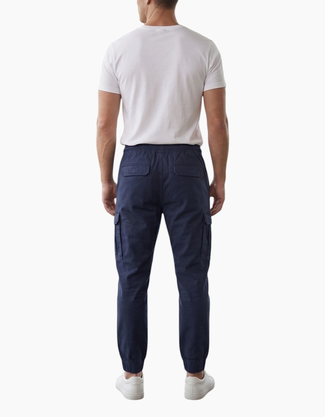 Mens Cargo Trousers Camouflage Joggers Cotton Pant