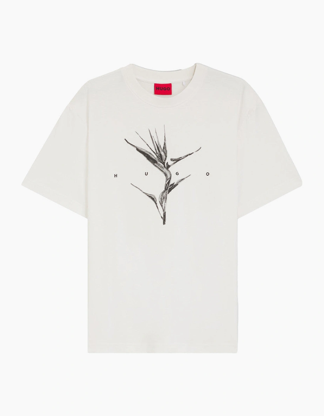 HUGO Darise T-Shirt 102 Natural, 5 of 4