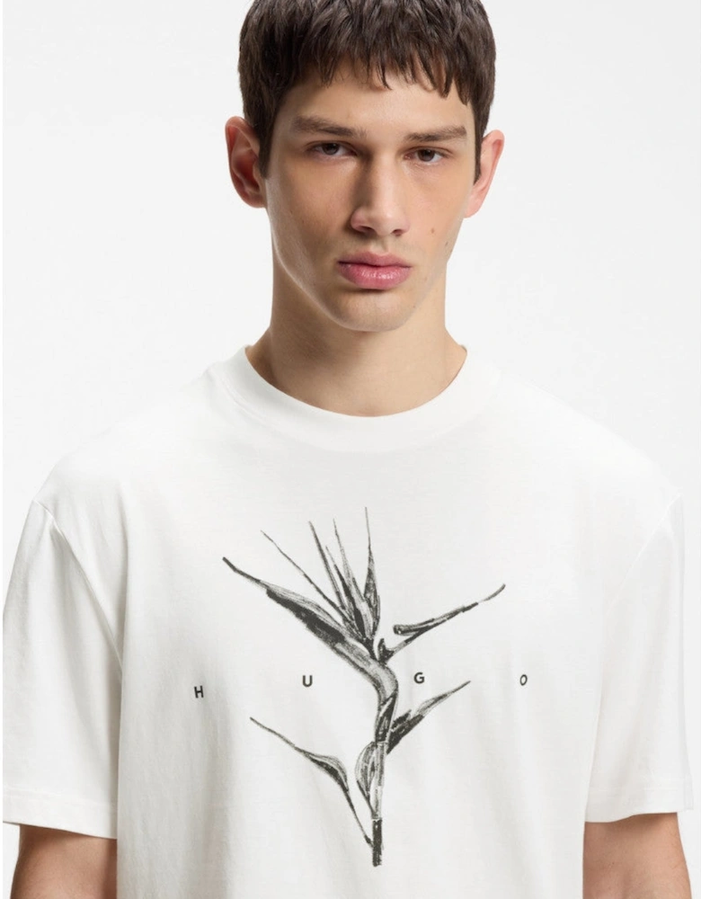 HUGO Darise T-Shirt 102 Natural