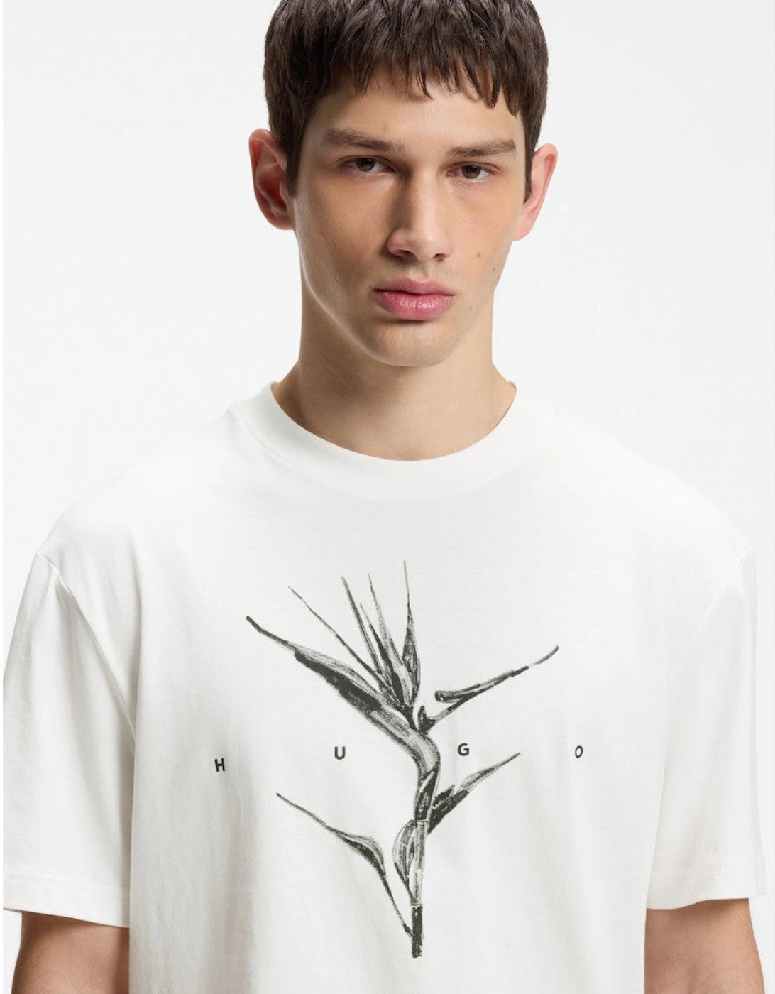 HUGO Darise T-Shirt 102 Natural