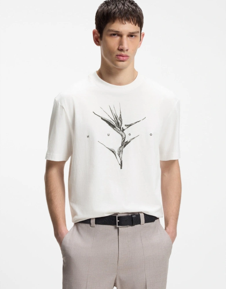 HUGO Darise T-Shirt 102 Natural