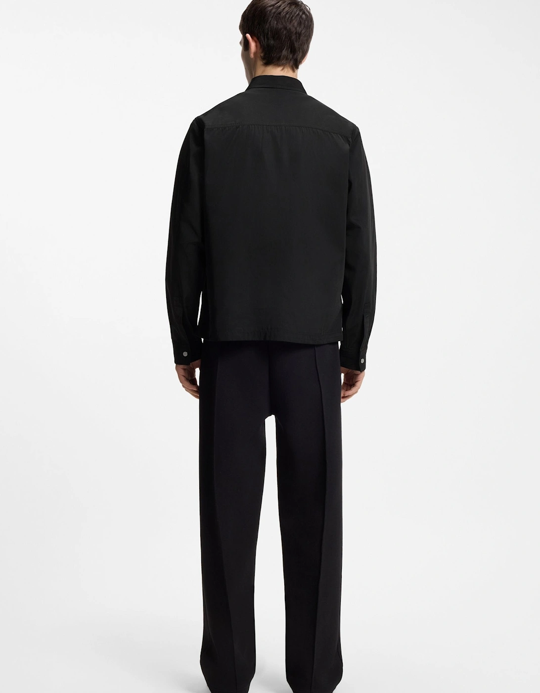 HUGO Elack Overshirt 001 Black