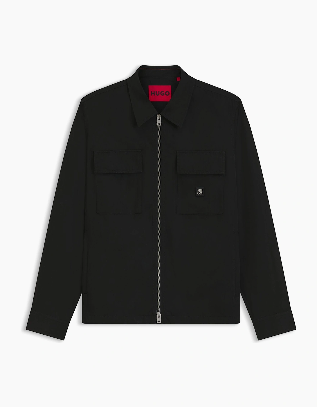 HUGO Elack Overshirt 001 Black