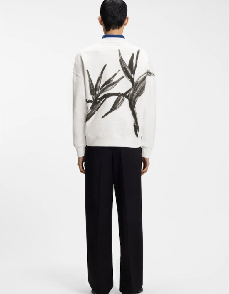 HUGO Darislong Sweatshirt 102 Natural