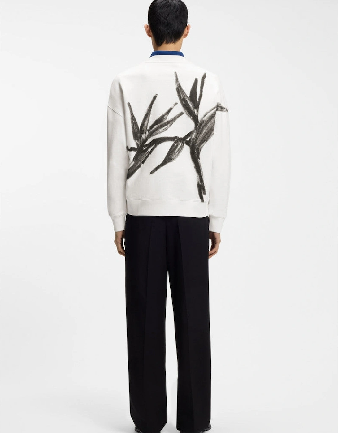 HUGO Darislong Sweatshirt 102 Natural