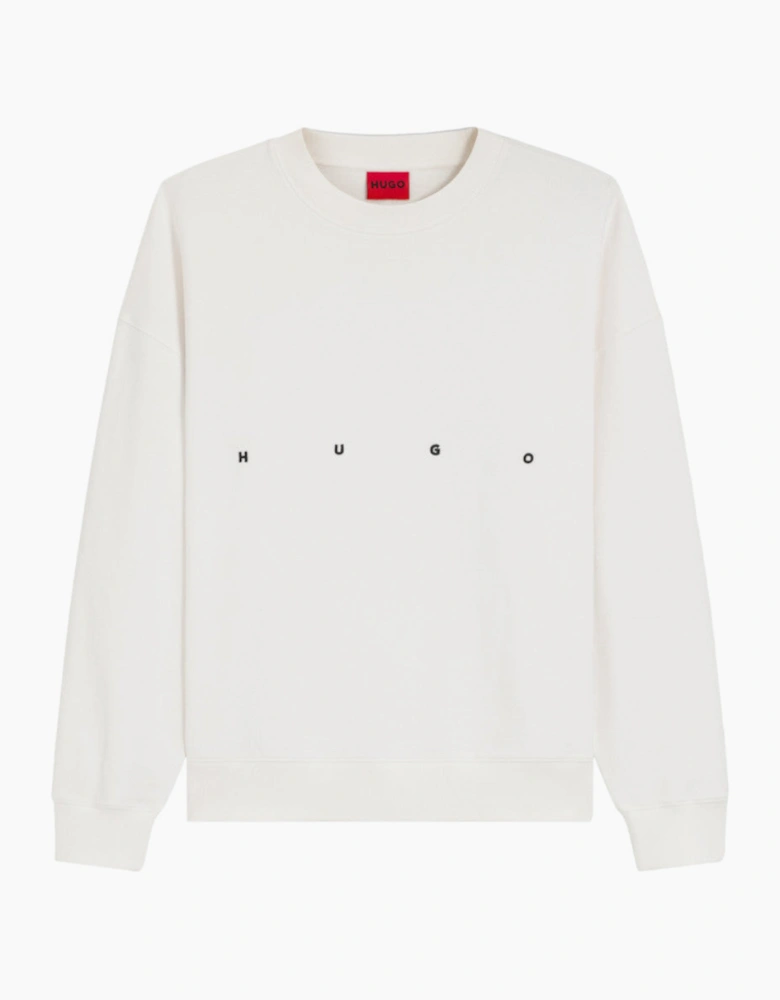 HUGO Darislong Sweatshirt 102 Natural