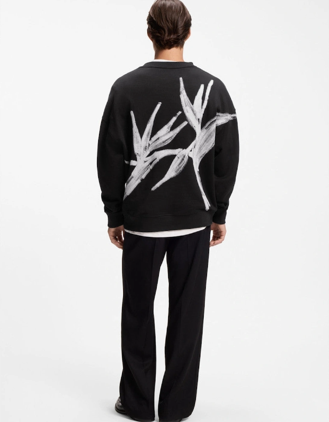 HUGO Darislong Sweatshirt 001 Black