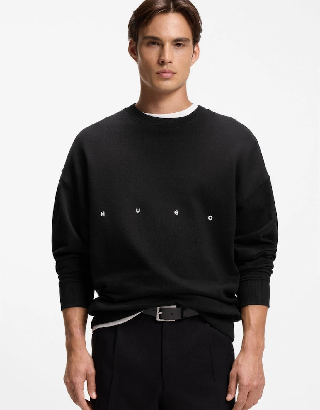 HUGO Darislong Sweatshirt 001 Black