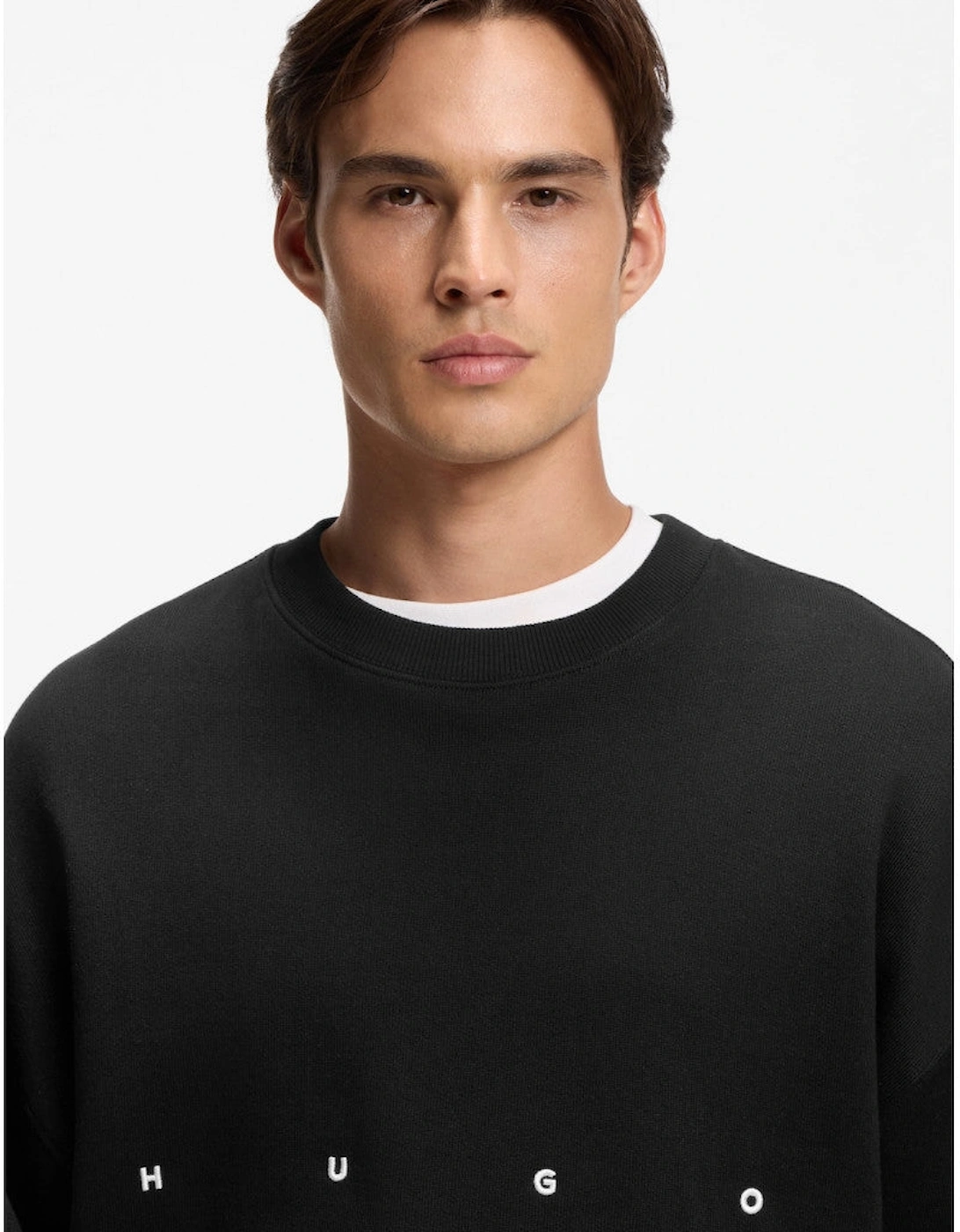HUGO Darislong Sweatshirt 001 Black