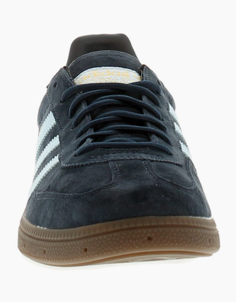 Adidas Originals Womens Trainers Handball Spezial Leather Lace Up collegiate nav