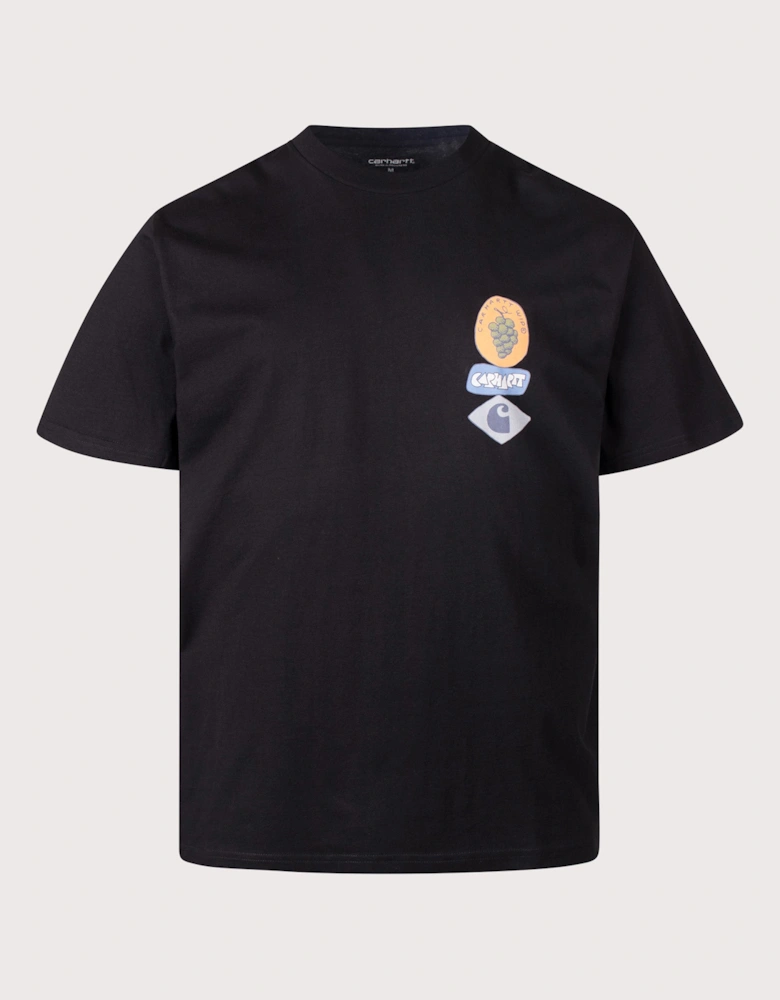 Loose Fit Stacked Grapes T-Shirt