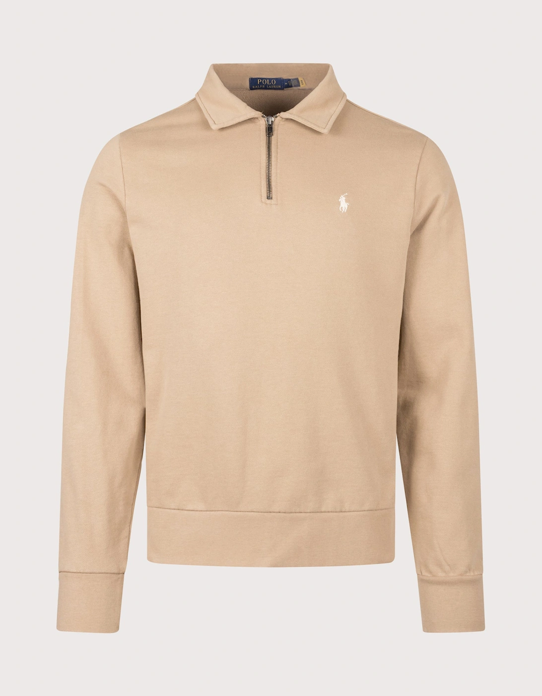 Loopback Quarter Zip Sweatshirt, 4 of 3