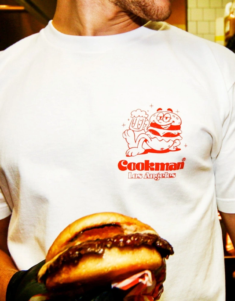 Cookman Cheers Burger T-Shirt